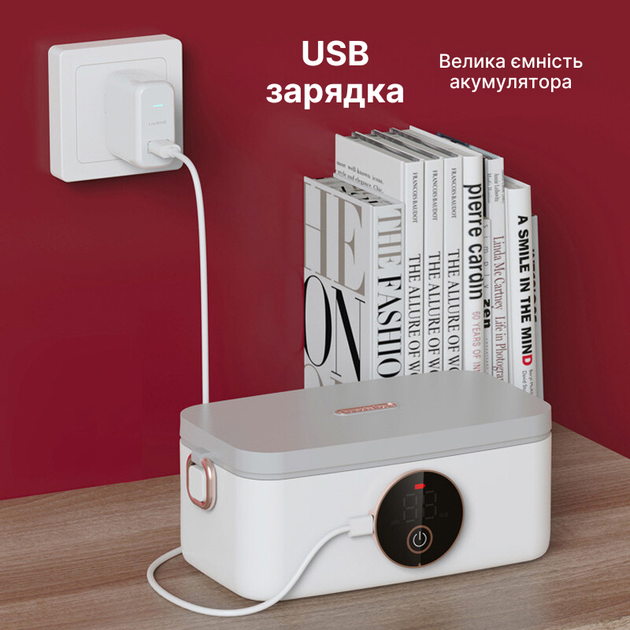 Ланч-бокс Weizer HeatLunch Go с подогревом (WZR-0781) - изображение 4