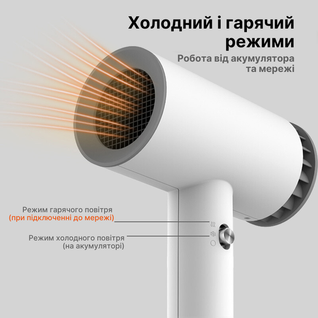 Фен беспроводной Weizer FlexiBlow - изображение 2