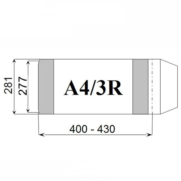 Zestaw okładek do podręczników D&D Regulowanych A4/3R 276 x 400-430 mm 25 szt (5908301401203) - obraz 2