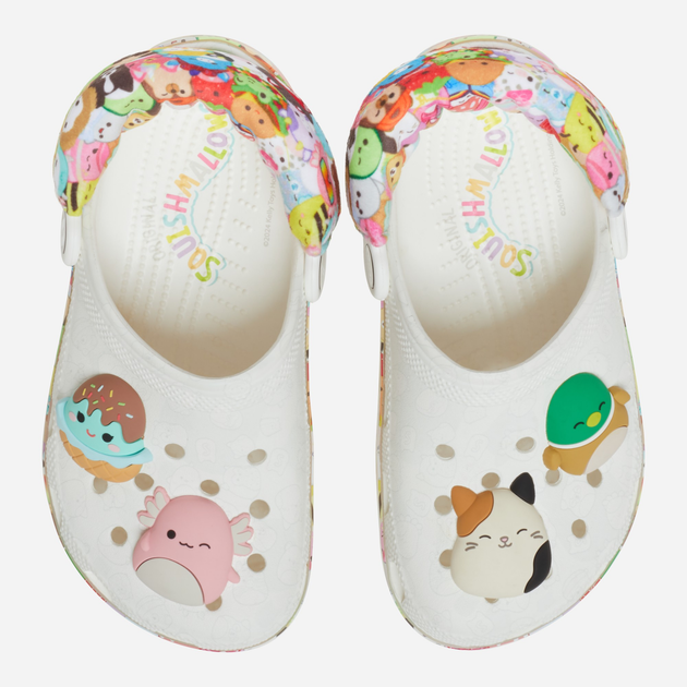 Підліткові крокси-сабо для дівчинки Crocs Classic Squishmallows Clog Kids 210228-90H 37-38 Різнокольорові (196265833801/0196265833801) - зображення 5