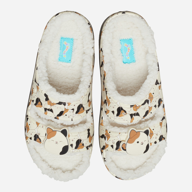 Klapki damskie z futerkiem Crocs Squishmallows Cam Cozzy Sandal 210217-90H 38-39 Wielobarwne (196265833337/0196265833337) - obraz 5