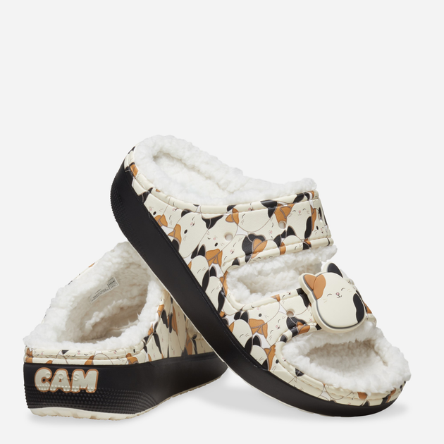 Жіночі шльопанці Crocs Squishmallows Cam Cozzy Sandal 210217-90H 39-40 Різнокольорові (196265833344/0196265833344) - зображення 3