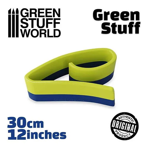 Шпаклівка епоксідна GREEN STUFF WORLD Green Stuff Kneadatite 12 (30cm) - Фото 1 Шпаклівка епоксідна GREEN STUFF WORLD Green Stuff Kneadatite 12 (30cm) - изображение 1
