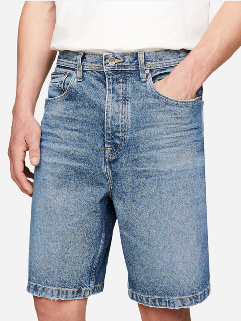 Spodenki jeansowe krótkie męskie Tommy Hilfiger thmw0mw351751be 32 Niebieskie (8720646451203) - obraz 4
