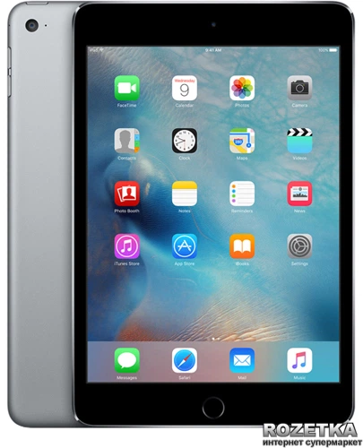 Планшет Apple A1550 iPad mini 4 Wi-Fi 4G 16GB (MK6Y2RK/A) Space