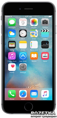 Мобильный телефон Apple iPhone 6s 32GB Space Gray – фото, отзывы