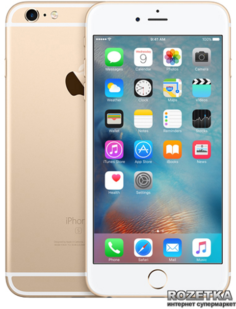 スマートフォン本体 iPhone6S plus 16GB Мобильный телефон Apple iPhone 6s Plus 16GB Gold – фото