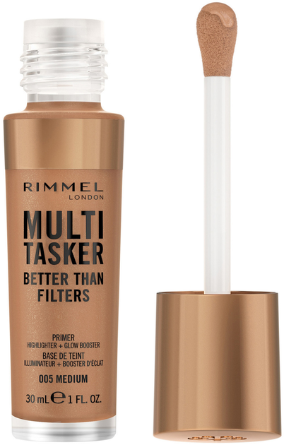 Podkład rozświetlający Rimmel London Multi Tasker Better Than Filters 005 Medium 30 ml (3616305401014) - obraz 1