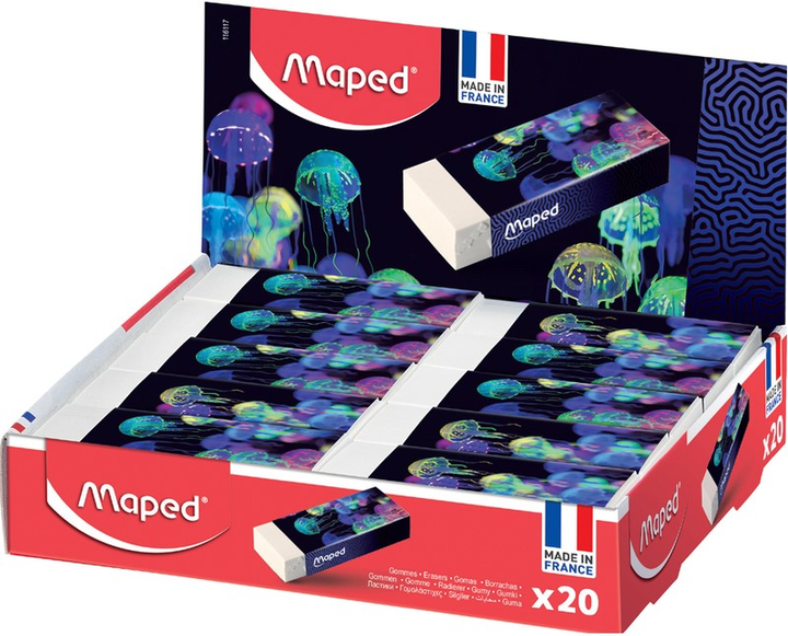 Набір гумок Maped Deepsea 20 шт (3154141161179) - зображення 1