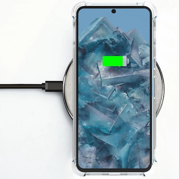 Чехол панель усиленные углы TPU GATMEN для Google Pixel 8 Pro Бесцветный (прозрачный) - изображение 2