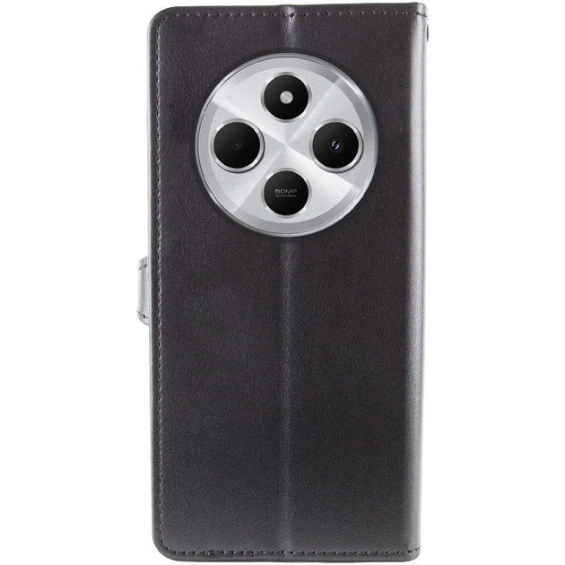 Шкіряний чохол книжка GETMAN Gallant (PU) для Xiaomi Redmi 14C / Poco C75 Black - зображення 2