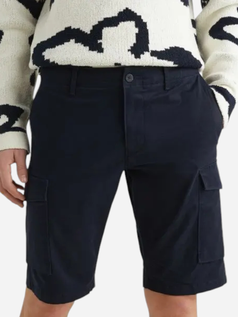 Spodenki męskie bawełniane krótkie Tommy Hilfiger thmw0mw31244dw5 33 Granatowe (8720642937602) - obraz 4