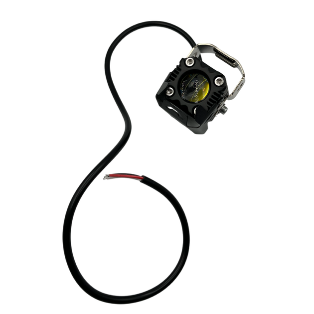 Led дополнительная Mini фара/линза на авто, мотоцикл, мопед, с функцией белого и жёлтого цвета R22 40W (2шт) - изображение 7