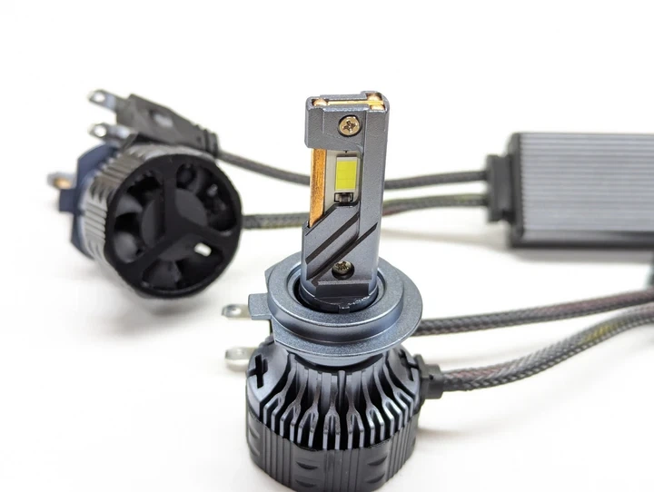 Автомобильные светодиодные LED лампы в фару головного R20 H11(H8/H9/H16), диоды CREE4575CHIP,12-24V,100W,6000K - изображение 2