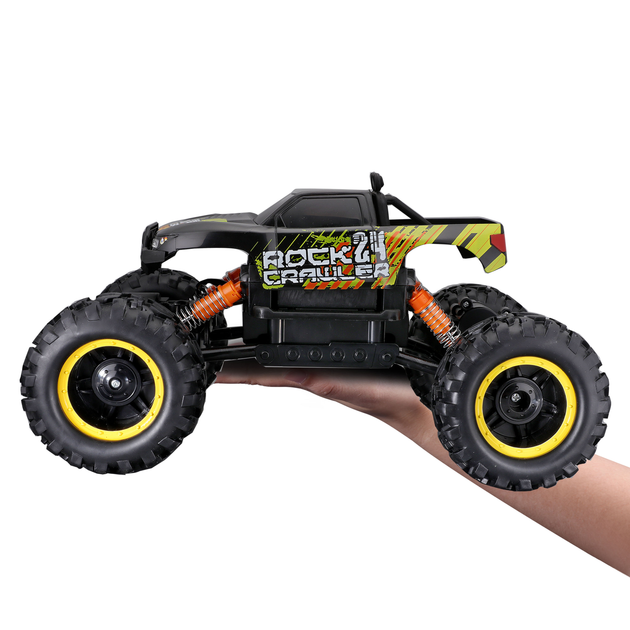 Машинка іграшкова на радіо керуванні Maisto Tech Rock Crawler (82746 black) - зображення 14