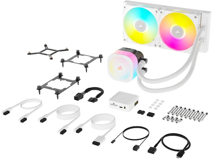Система водяного охолодження Corsair iCUE LINK TITAN 240 RX RGB AIO (CW-9061020-WW) - зображення 6