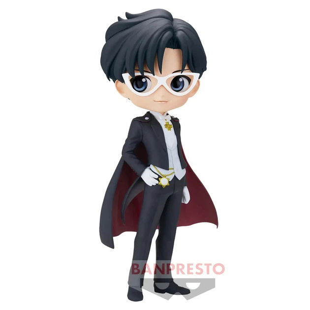 Фигурка Q posket Sailor Moon Mamoru Chiba Сейлор Мун Мамору Чиба / Такседо Маск 14 см Q BL RM 14 B - изображение 4