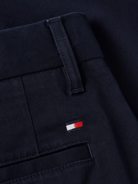 Spodenki męskie bawełniane krótkie Tommy Hilfiger thmw0mw23568dw5 33 Granatowe (8720116929270) - obraz 8