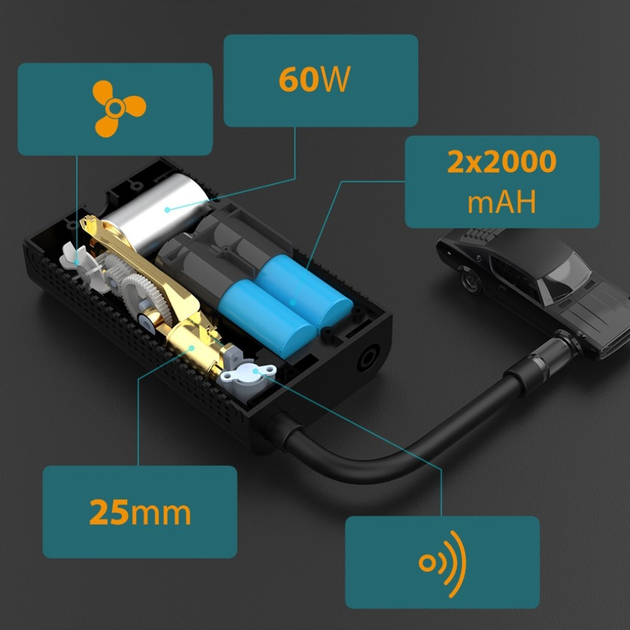 Електричний насос Manta XRIDER P01 (5902510682002) - зображення 7
