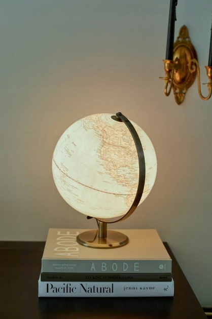 Глобус Gentlemen's Hardware Globe Light з підсвіткою Вінтаж 25 см (0840214808616) - зображення 3