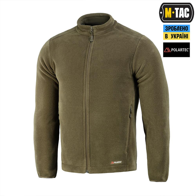 Тактична флісова кофта M-Tac Nord Fleece Polartec, розмір XL, колір Dark Olive - зображення 1