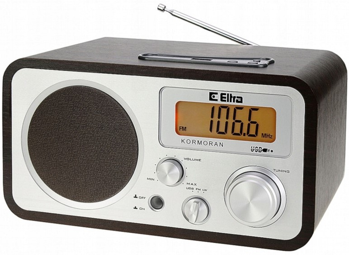 Radio Eltra Kormoran 3388U Brown (5907727027462) - obraz 1