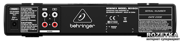 Вокальный процессор Behringer Minimix MIX800 - Фото 3 Вокальный процессор Behringer Minimix MIX800 - изображение 3