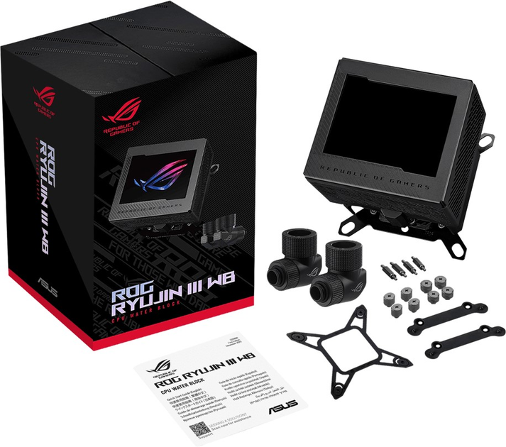 Blok wodny ASUS ROG Ryujin III WB Black (90RC00V0-M0UAY0) - obraz 14