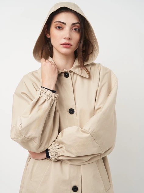 Куртка женская Zara 2255/347 M Бежевая (02255347721035