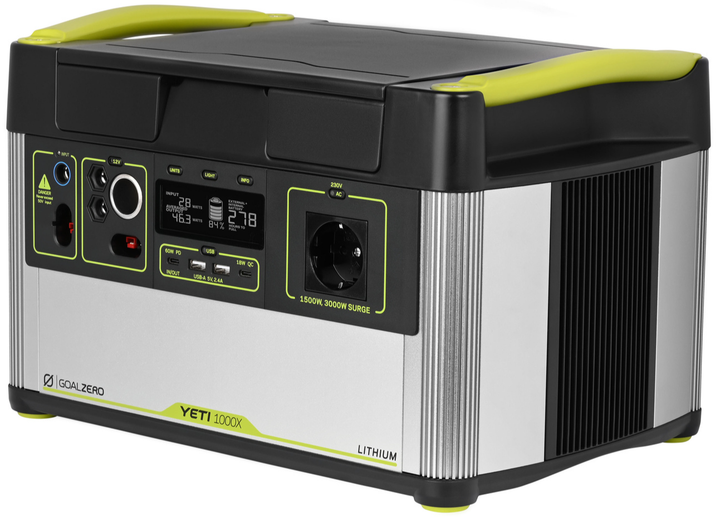 Зарядна станція Goal Zero Yeti 1000X 3000 Вт / 1500 Вт / 1030 Вт