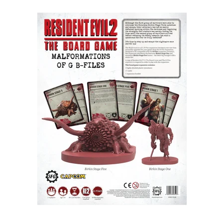 Настільна Гра Steamforged Games Resident Evil™2: Malformations of G B-Files Expansion - изображение 3