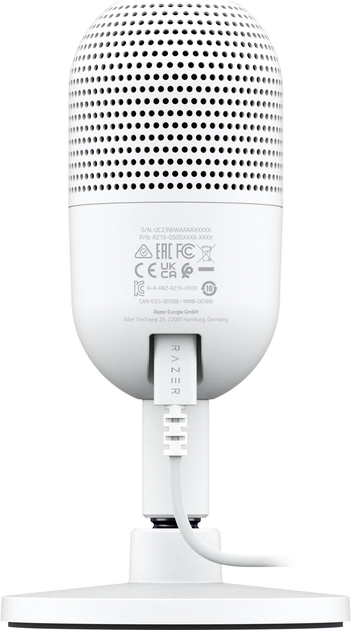 Микрофон Razer Seiren V3 Mini White (RZ19-05050300-R3M1) - Фото 3 Микрофон Razer Seiren V3 Mini White (RZ19-05050300-R3M1) - изображение 3