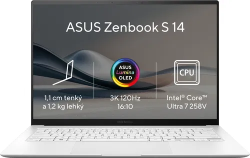 Ноутбук ASUS Zenbook S 14 OLED Intel Core Ultra 7 258V 32Gb/1Tb