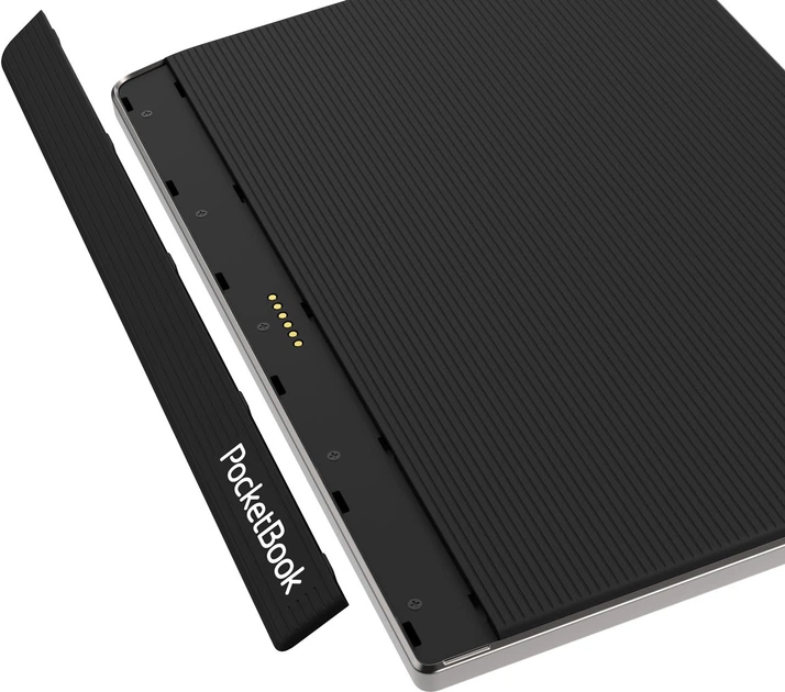 Электронная книга 7.8" PocketBook Inkpad 4 / 32ГБ / Linux / Wi-Fi / Bluetooth / Сенсорний E-Ink екран (1404 × 1872) / Налаштовувана яскравість / Вологозахищеність IPX8 / Динаміки / Срібляста (PB743G-U-WW) Б/В - зображення 6