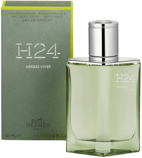 Woda perfumowana męska Hermes H24 Herbes Vives 50 ml (3346130432104) - obraz 2