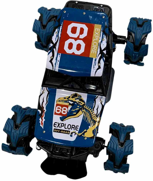 Auto terenowe zdalnie sterowane ProNice Ecois Toys Off-Road Niebieski (6920179735128) - obraz 4