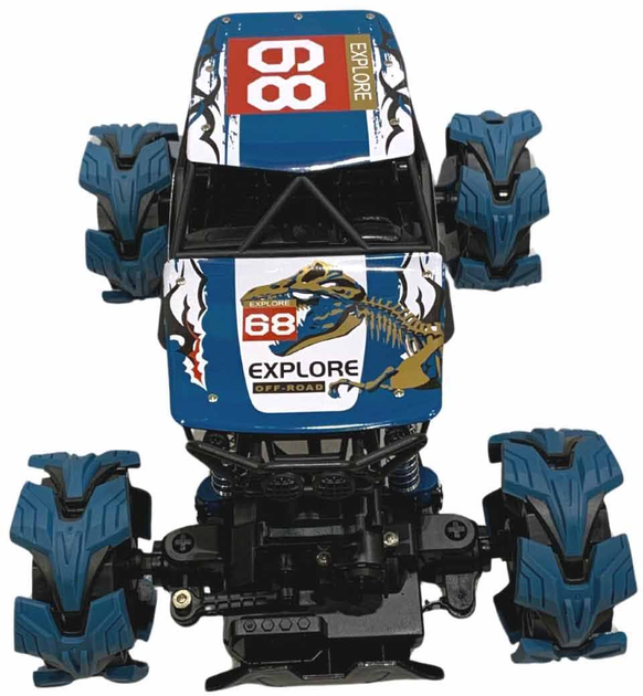 Auto terenowe zdalnie sterowane ProNice Ecois Toys Off-Road Niebieski (6920179735128) - obraz 5