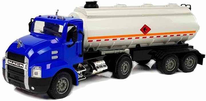 Ciężarówka zdalnie sterowana LEAN Toys z cysterną Niebieski (5903802456714) - obraz 3