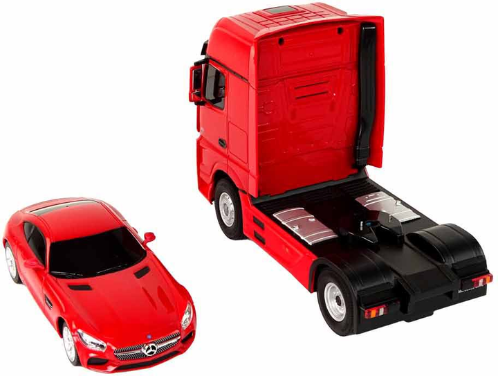 Laweta zdalnie sterowana LEAN Toys Mercedes-Benz 1:26 Czerwona (5905515356596) - obraz 3