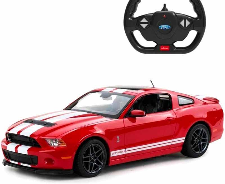 Samochód zdalnie sterowany Rastar Ford Shelby GT500 14 cm (5901384731403) - obraz 1