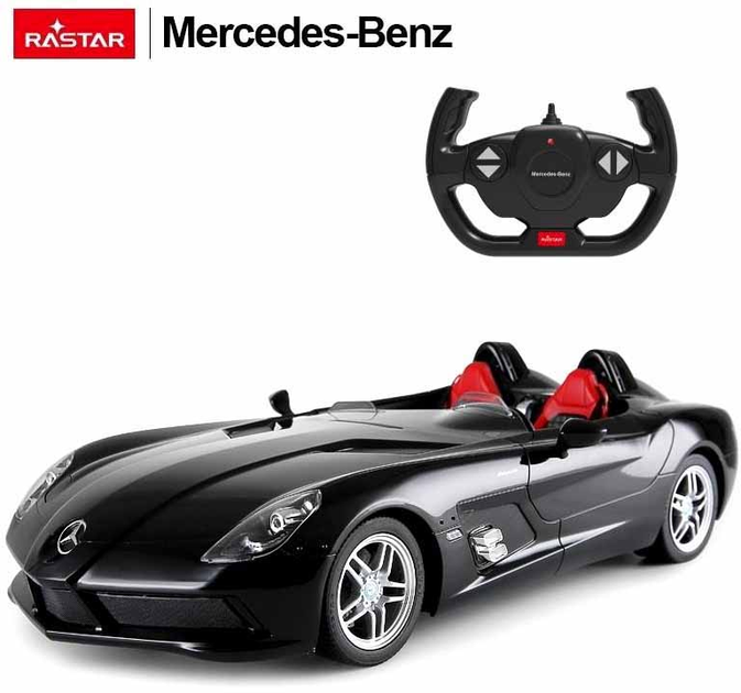 Машинка на радіокеруванні Rastar Mercedes-Benz SLR Чорна (5901384731373) - зображення 1