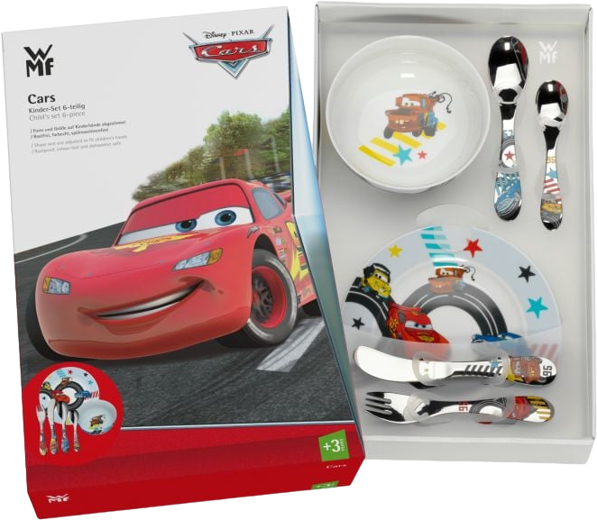 Набір дитячого посуду WMF Тачки 6 предметів (4000530692726) - зображення 5
