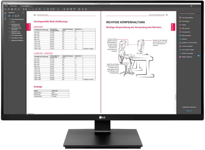 Monitor 27" LG 27BN65QP-B.AEU - obraz 1