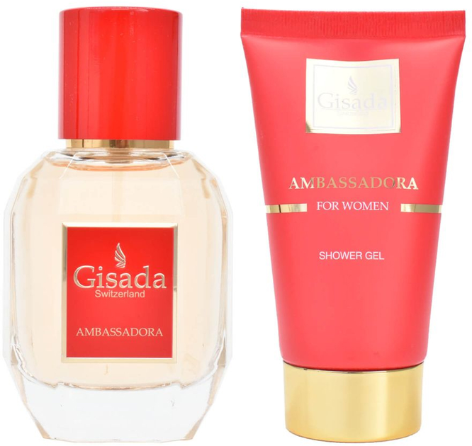 Zestaw damski Gisada Ambassadora Woda perfumowana 50 ml + Żel pod prysznic 100 ml (7640164030753) - obraz 2