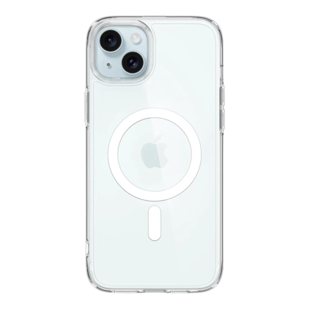 Чохол TPU+PC Spigen Ultra Hybrid with Magsafe для iPhone 15 Колір Black - изображение 4