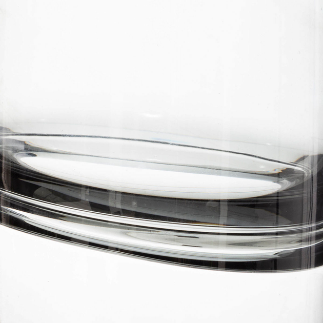 Wazon Atmosphera Bottle szklany Szary 30 cm (3560233823120) - obraz 3