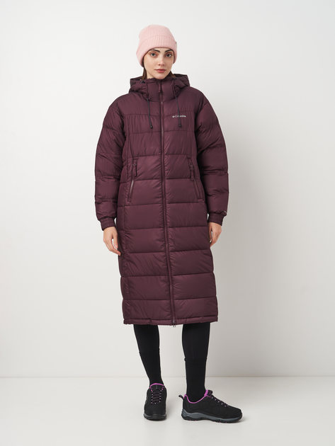 Long columbia omni heat coat on sale