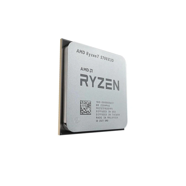 Процессор AMD Ryzen 7 5700X3D (3.0 - 4.1 GHz), 8 ЯДЕР, 96MБ КЕШ