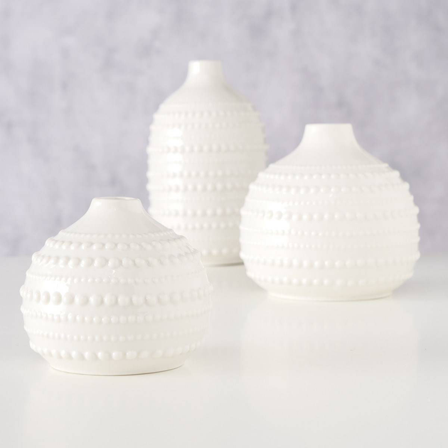 Wazon Boltze Meruna dekoracyjny porcelanowy 3 szt (4066076166251) - obraz 5