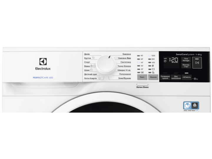 Стиральная машина Electrolux - EW6S426WU - Фото 2 Стиральная машина Electrolux - EW6S426WU - изображение 2